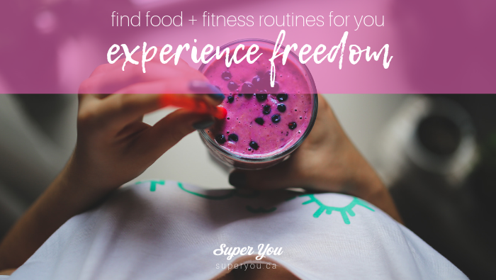 Build Fitness + Food Routines and Create Freedom!