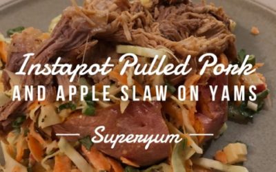 Instant Pot Pulled Pork with Apple Slaw