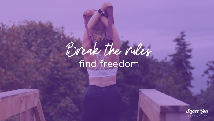 Break the Rules, find freedom.