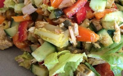 Tuna Salad with Curry Vinaigrette