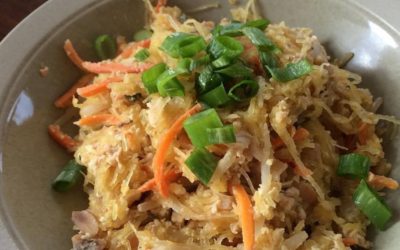 Spaghetti Squash Pad Thai