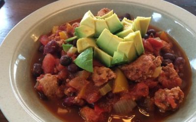 Simple Crock Pot Turkey Chili