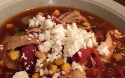Crock Pot Chicken Enchilada Soup
