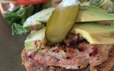 Apple Zucchini Turkey Burgers