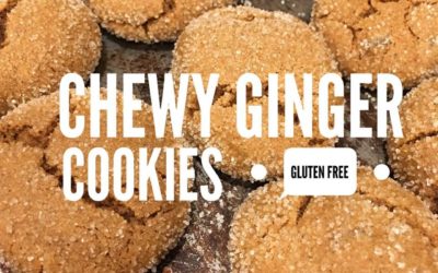 Chewy Ginger Cookies (gluten free)