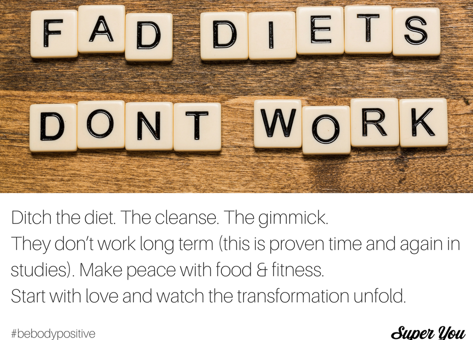 Be Body Positive #5: Ditch the Diet