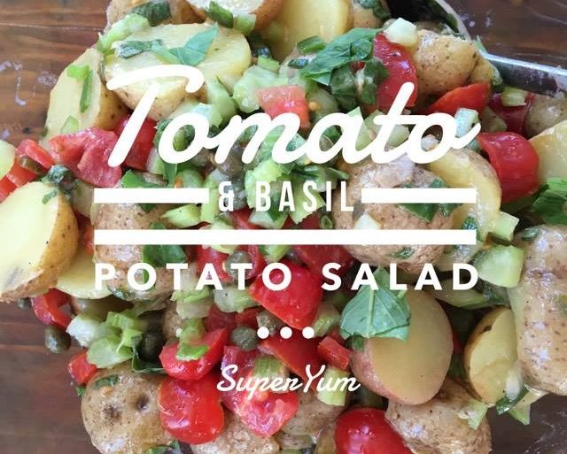 Tomato Basil Potato Salad