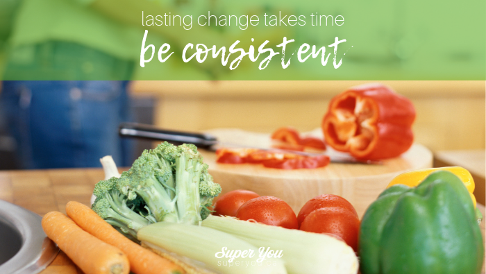 Lasting Change Takes Time: Be Consistent
