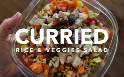Curried Rice & Veggies Salad