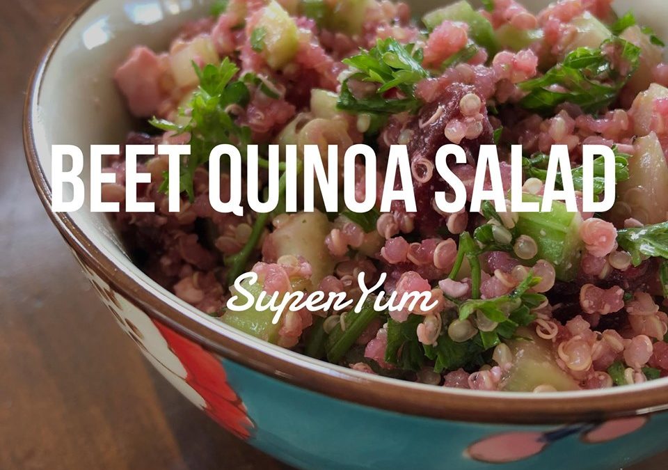 Beet Quinoa Salad (I think this is it!)