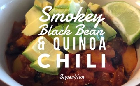 Smokey Black Bean & Quinoa Chili