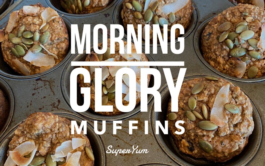 Morning Glory Muffins (GF + Vegan)
