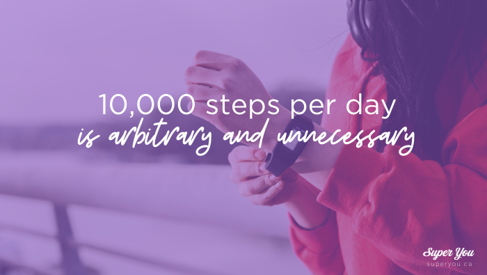 You don’t need to take 10,000 steps per day (for real)