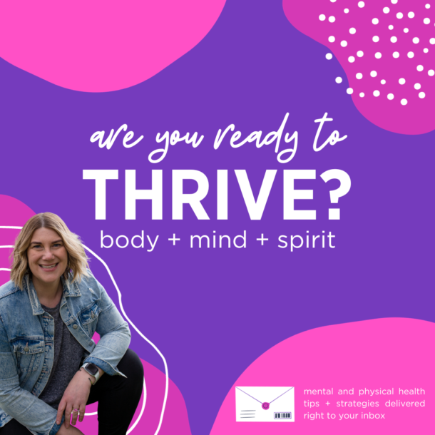 Are you ready to THRIVE?